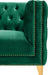 Michelle Green Velvet Loveseat - All Brands Furniture (NJ)