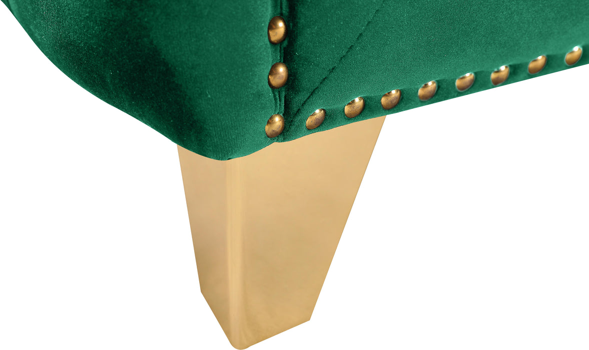 Michelle Green Velvet Sofa - All Brands Furniture (NJ)