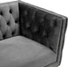 Michelle Grey Velvet Loveseat - All Brands Furniture (NJ)