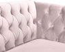 Michelle Pink Velvet Sofa - All Brands Furniture (NJ)