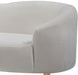 Ritz Cream Velvet Sofa - All Brands Furniture (NJ)