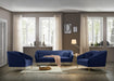 Hermosa Navy Velvet Sofa - All Brands Furniture (NJ)