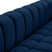 Gwen Navy Velvet Loveseat - All Brands Furniture (NJ)