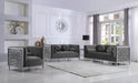 Opal Grey Velvet Sofa - All Brands Furniture (NJ)