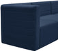Quincy Navy Velvet Modular Sectional - All Brands Furniture (NJ)