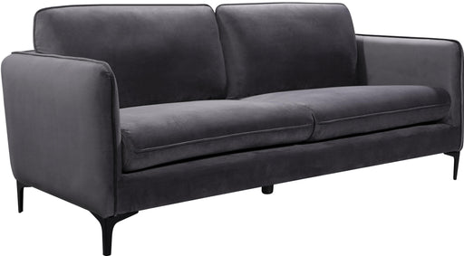 Poppy Grey Velvet Sofa - All Brands Furniture (NJ)