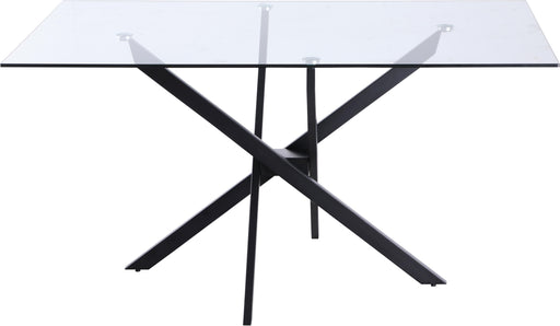 Xander Matte Black Dining Table - All Brands Furniture (NJ)