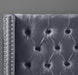 Aiden Grey Velvet Full Bed - All Brands Furniture (NJ)