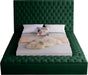 Bliss Green Velvet Queen Bed (3 Boxes) - All Brands Furniture (NJ)
