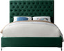 Cruz Green Velvet Full Bed - All Brands Furniture (NJ)
