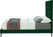 Elly Green Velvet Queen Bed - All Brands Furniture (NJ)