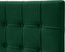 Elly Green Velvet King Bed - All Brands Furniture (NJ)