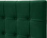 Elly Green Velvet Queen Bed - All Brands Furniture (NJ)
