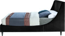 Eva Black Velvet King Bed - All Brands Furniture (NJ)