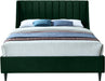 Eva Green Velvet King Bed - All Brands Furniture (NJ)