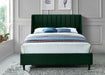 Eva Green Velvet King Bed - All Brands Furniture (NJ)