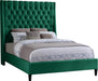 Fritz Green Velvet Queen Bed - All Brands Furniture (NJ)