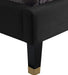 Harlie Black Velvet Queen Bed - All Brands Furniture (NJ)