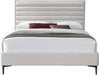 Hunter Cream Linen Queen Bed - All Brands Furniture (NJ)