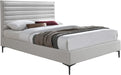 Hunter Cream Linen Queen Bed - All Brands Furniture (NJ)
