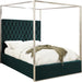 Porter Green Velvet Queen Bed - All Brands Furniture (NJ)