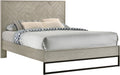 Weston Grey Stone Queen Bed (3 Boxes) - All Brands Furniture (NJ)