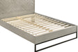 Weston Grey Stone Queen Bed (3 Boxes) - All Brands Furniture (NJ)