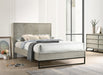Weston Grey Stone Queen Bed (3 Boxes) - All Brands Furniture (NJ)