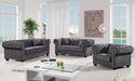 Bowery Grey Velvet Sofa - All Brands Furniture (NJ)