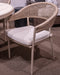 Orchard Beach Outdoor Arm Chair with Cushion (Set of 4) - All Brands Furniture (NJ)