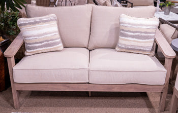 Harmony Headlands Outdoor Loveseat with Cushion - All Brands Furniture (NJ)