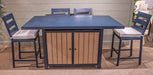East Beach Outdoor Bar Table with Fire Pit - All Brands Furniture (NJ)