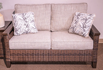 Monterey Point Outdoor Loveseat with Cushion - All Brands Furniture (NJ)