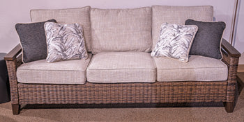 Monterey Point Outdoor Sofa with Cushion - All Brands Furniture (NJ)
