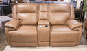 Glencroft Power Reclining Loveseat with Console - All Brands Furniture (NJ)