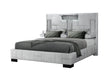 Oscar Grey Bed No Wood Trim - All Brands Furniture (NJ)
