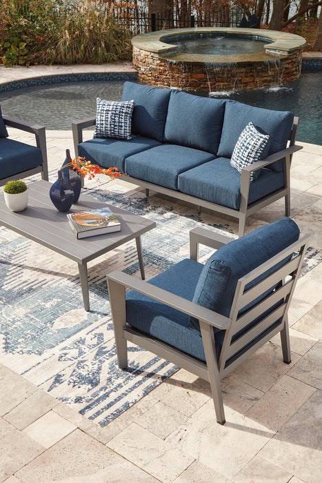 Gali Outdoor Sofa/Chairs/Table Set (Set of 4) - All Brands Furniture (NJ)