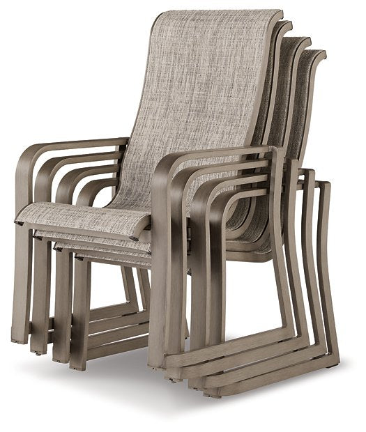 Beach Front Sling Arm Chair (Set of 4) - All Brands Furniture (NJ)