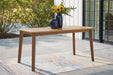 Janiyah Outdoor Dining Table - All Brands Furniture (NJ)