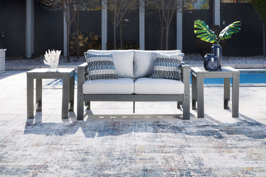 Amora Outdoor Loveseat with Cushion - All Brands Furniture (NJ)