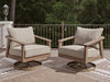 Harmony Headlands Outdoor Swivel Lounge with Cushion - All Brands Furniture (NJ)
