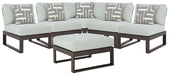 Beachloft Outdoor Seating Set - All Brands Furniture (NJ)