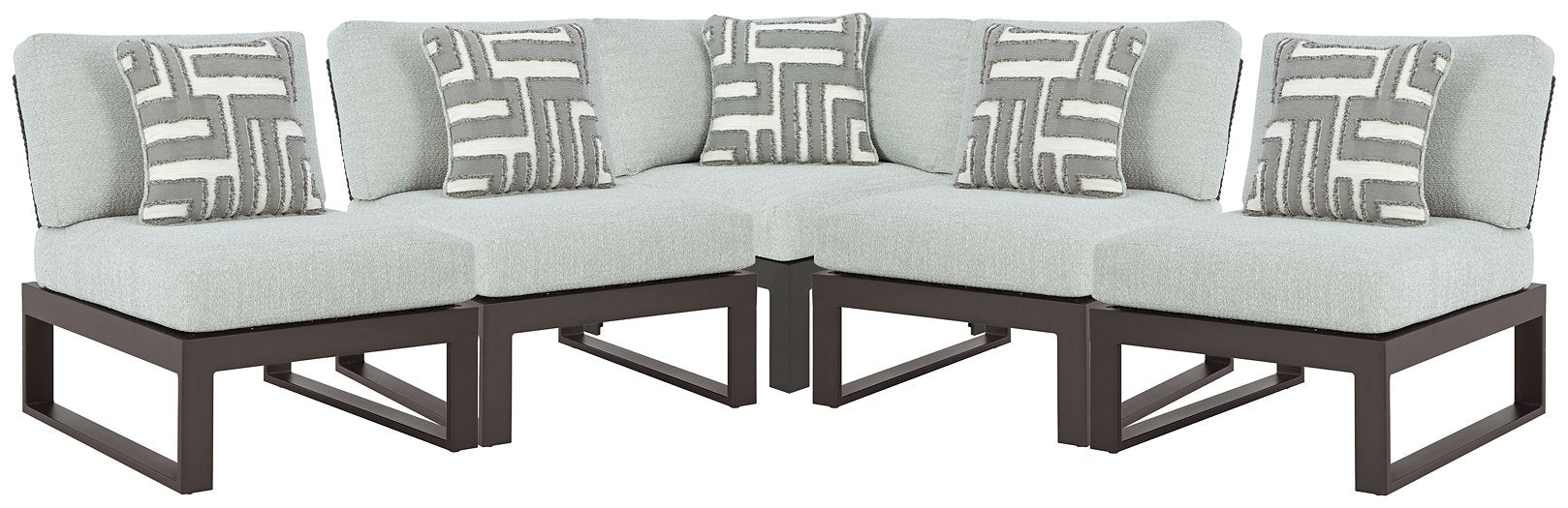 Beachloft Outdoor Seating Set - All Brands Furniture (NJ)