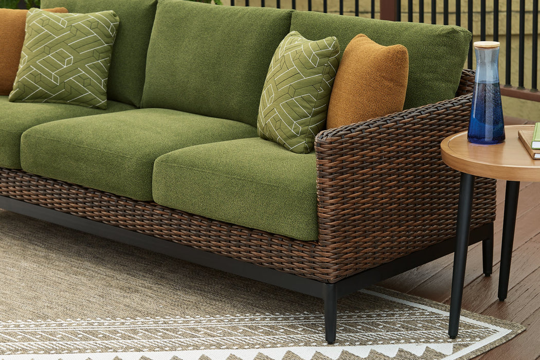 Horizon Hall Outdoor Sofa with Cushion - All Brands Furniture (NJ)