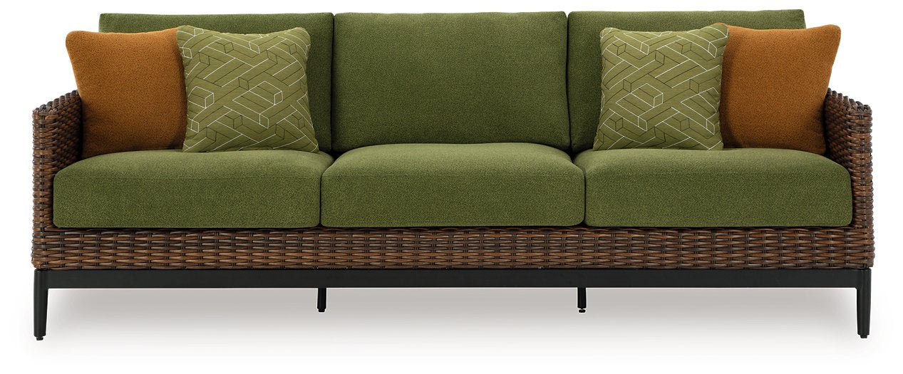 Horizon Hall Outdoor Sofa with Cushion - All Brands Furniture (NJ)