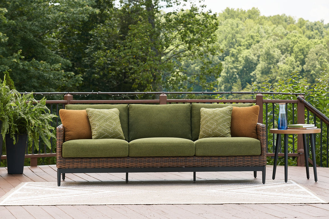 Horizon Hall Outdoor Sofa with Cushion - All Brands Furniture (NJ)