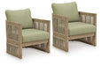 Serena Shores Outdoor Lounge Chair (Set of 2) - All Brands Furniture (NJ)