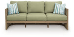 Serena Shores Outdoor Sofa with Cushion - All Brands Furniture (NJ)