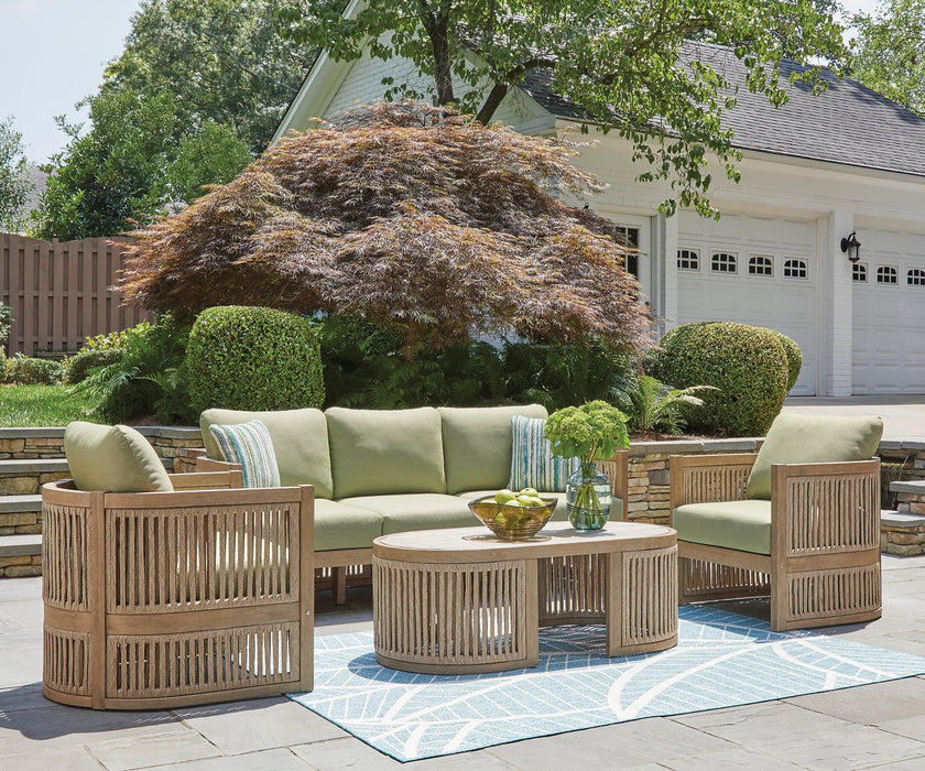 Serena Shores Outdoor Seating Set - All Brands Furniture (NJ)
