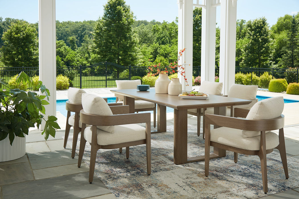 Serene Bay Outdoor Dining Set - All Brands Furniture (NJ)